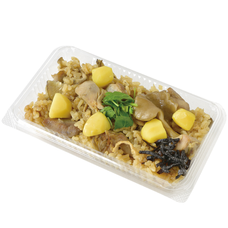 栗と舞茸の鶏めし